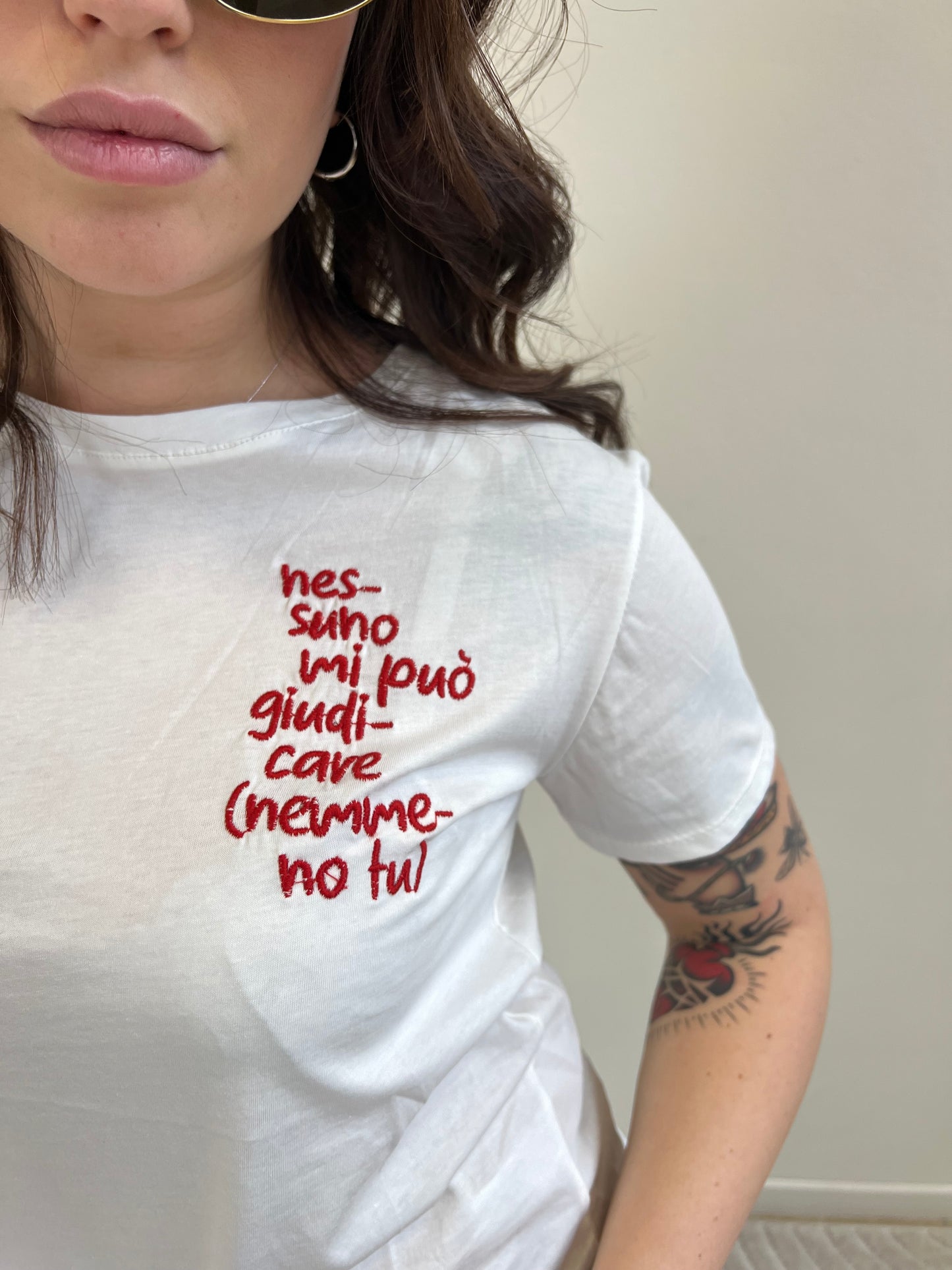 T.SHIRT “NESSUNO MI PUÒ GIUDICARE “