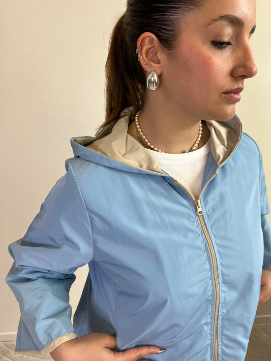 Giacca antipioggia LIGHT BLUE