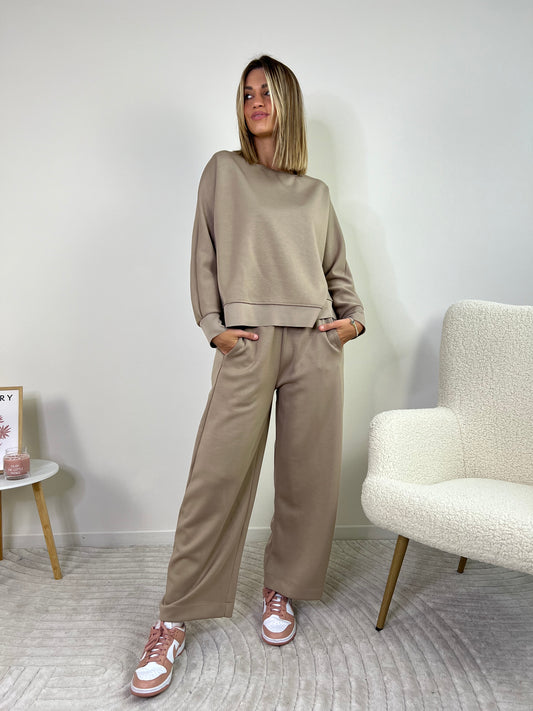 MILOS SET TUTA CAPPUCCINO