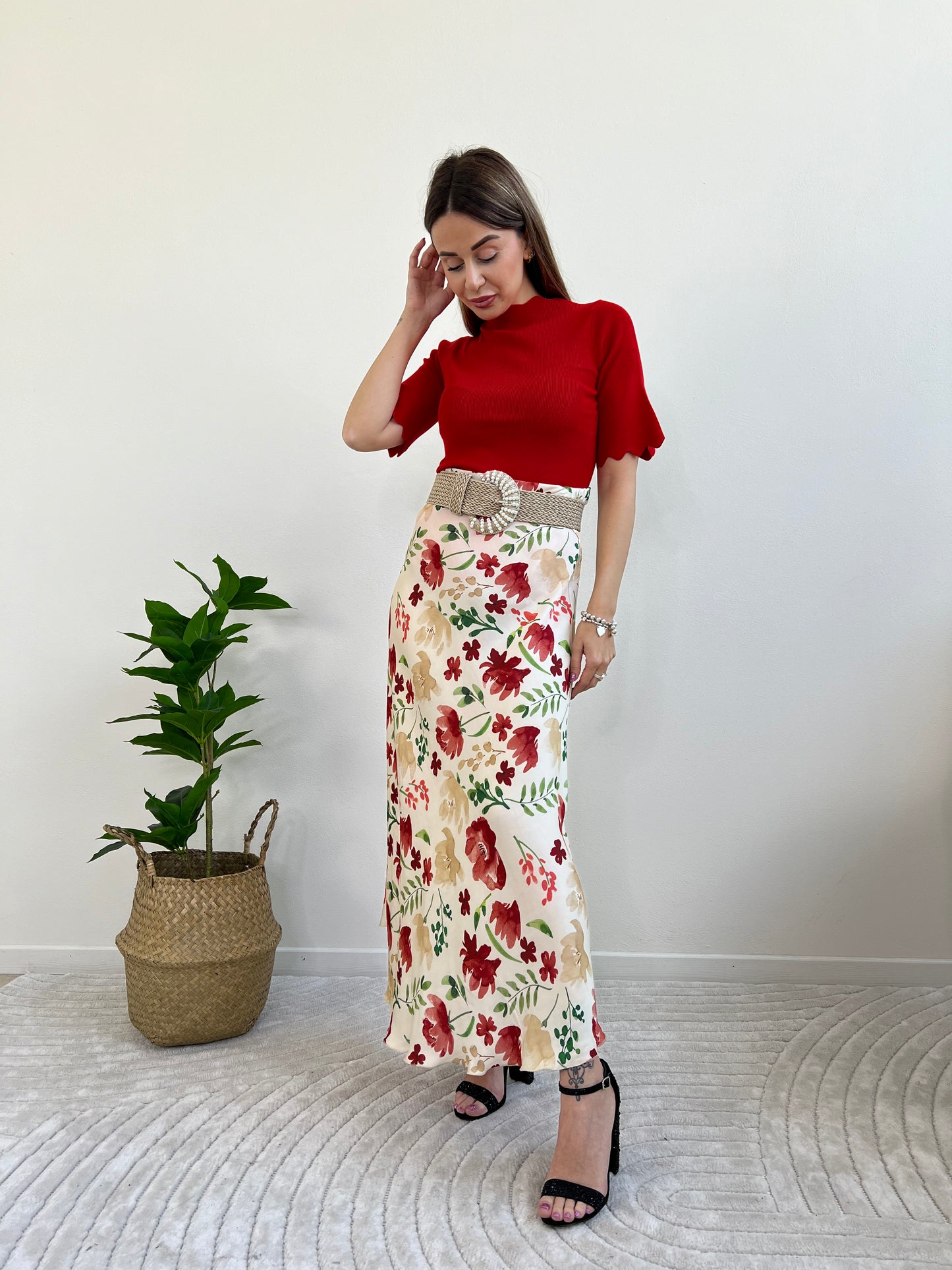 MIETTA PULL SMERLATO GERANIO