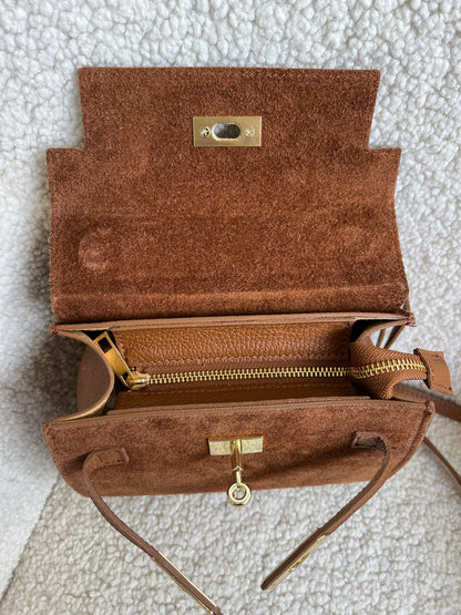 ZELDA BORSA SCAMOSCIATA
