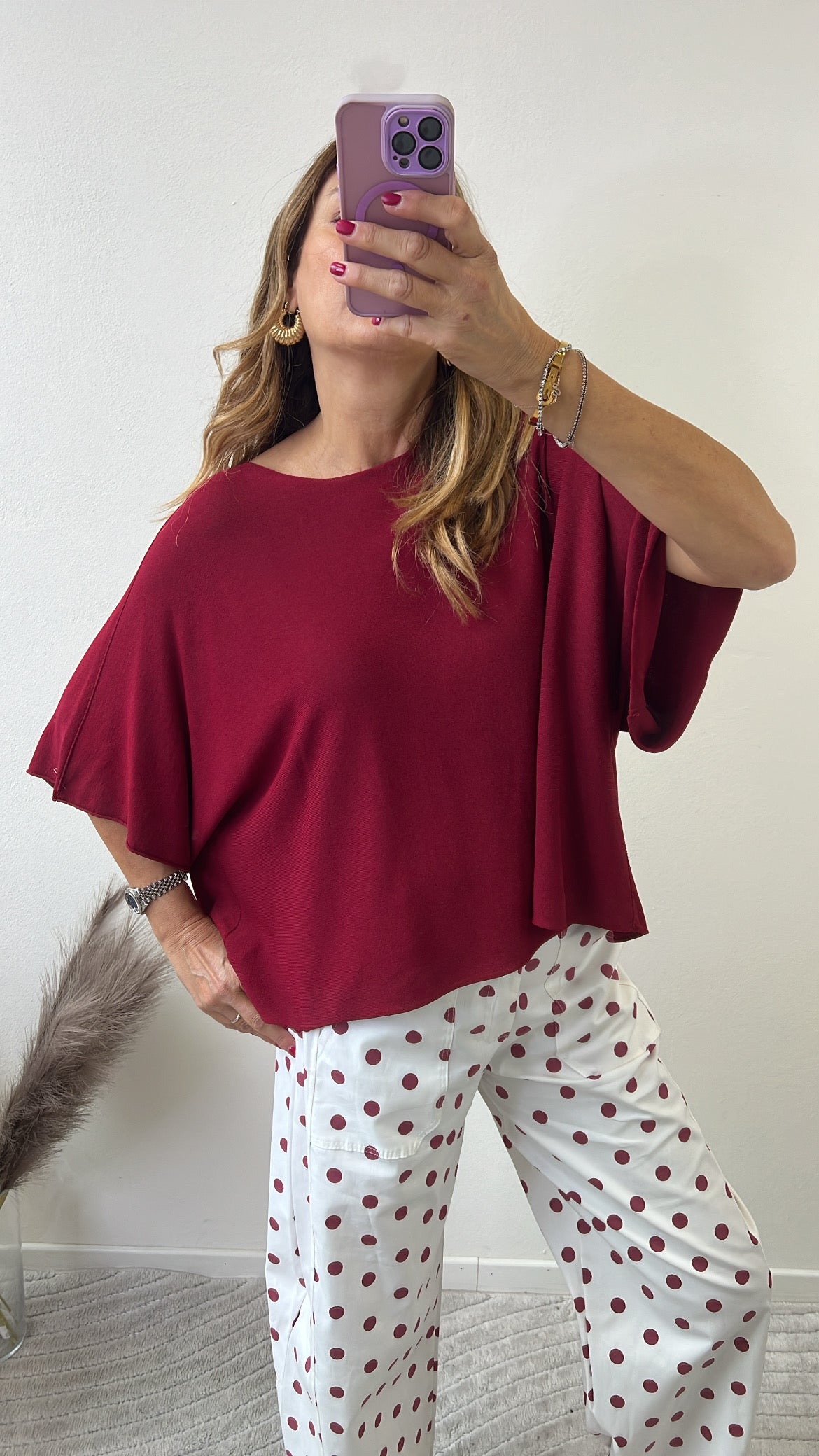Maxi - maglia RUBINO