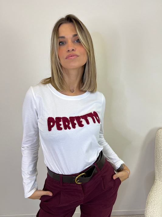 T-SHIRT MANICA LUNGA PERFETTO