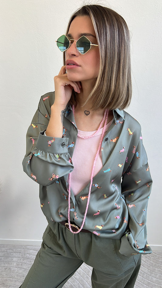 CAMICIA BASSOTTI MILITARE