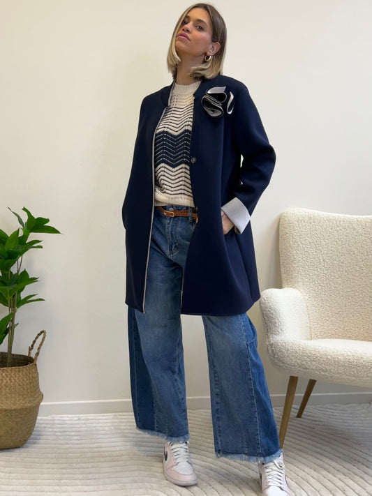 IRIS CAPPOTTINO NEOPRENE BLU