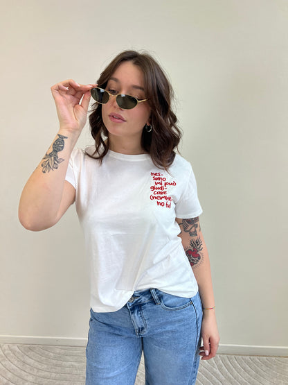 T.SHIRT “NESSUNO MI PUÒ GIUDICARE “