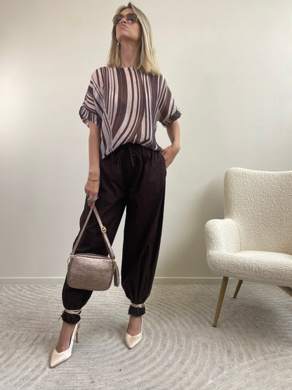 PANTALONE ALADINO CIOCCOLATO