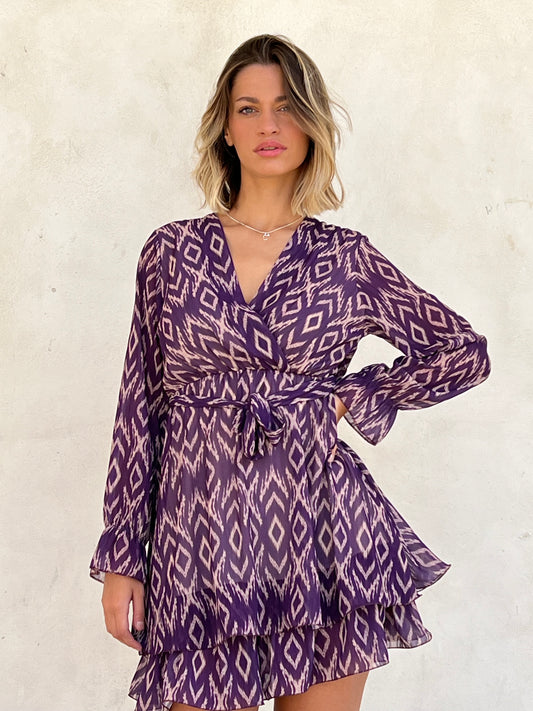Mini dress VANIA var.Viola