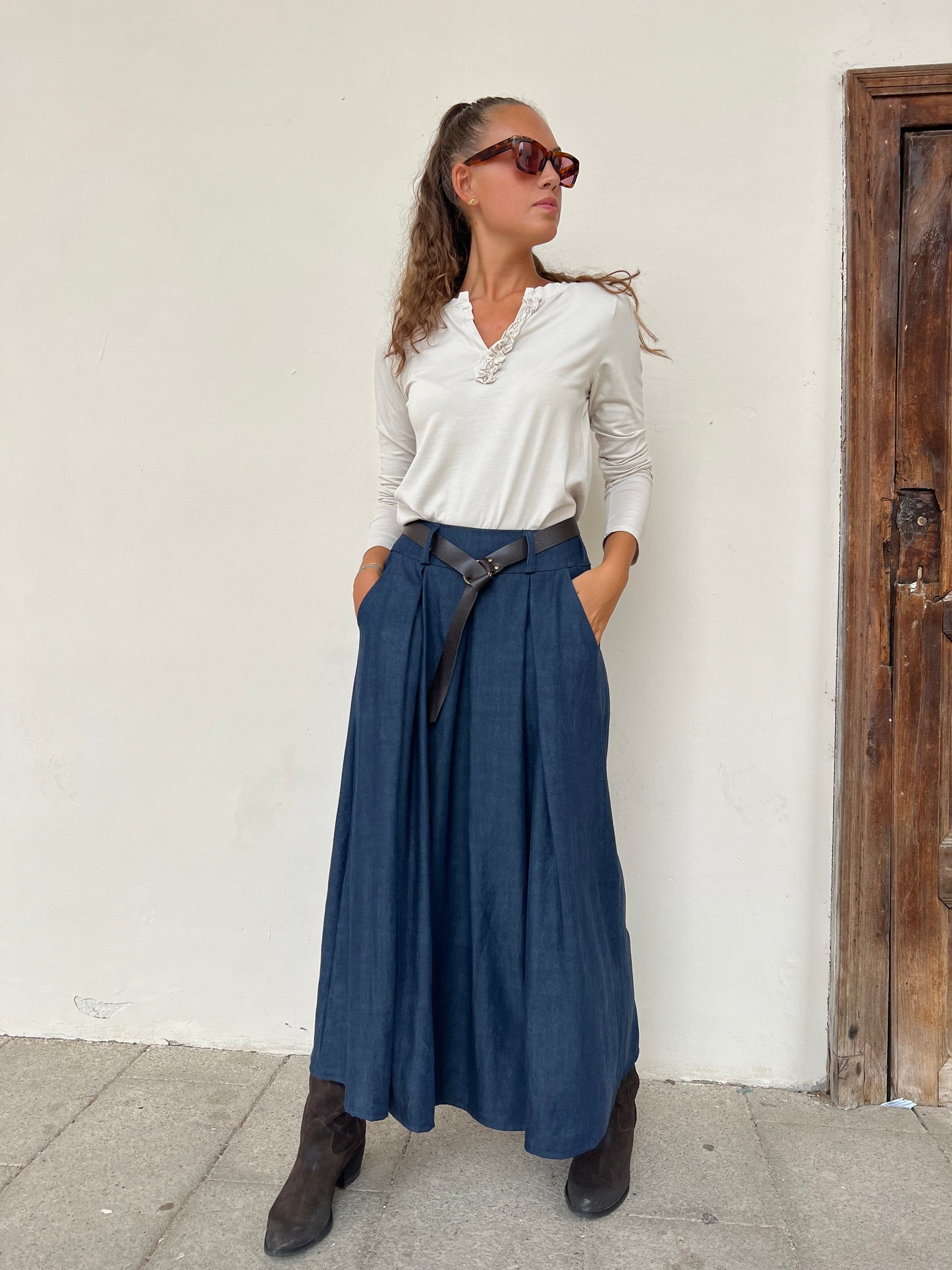 NICOLE GONNA DENIM TAGLIA S/M