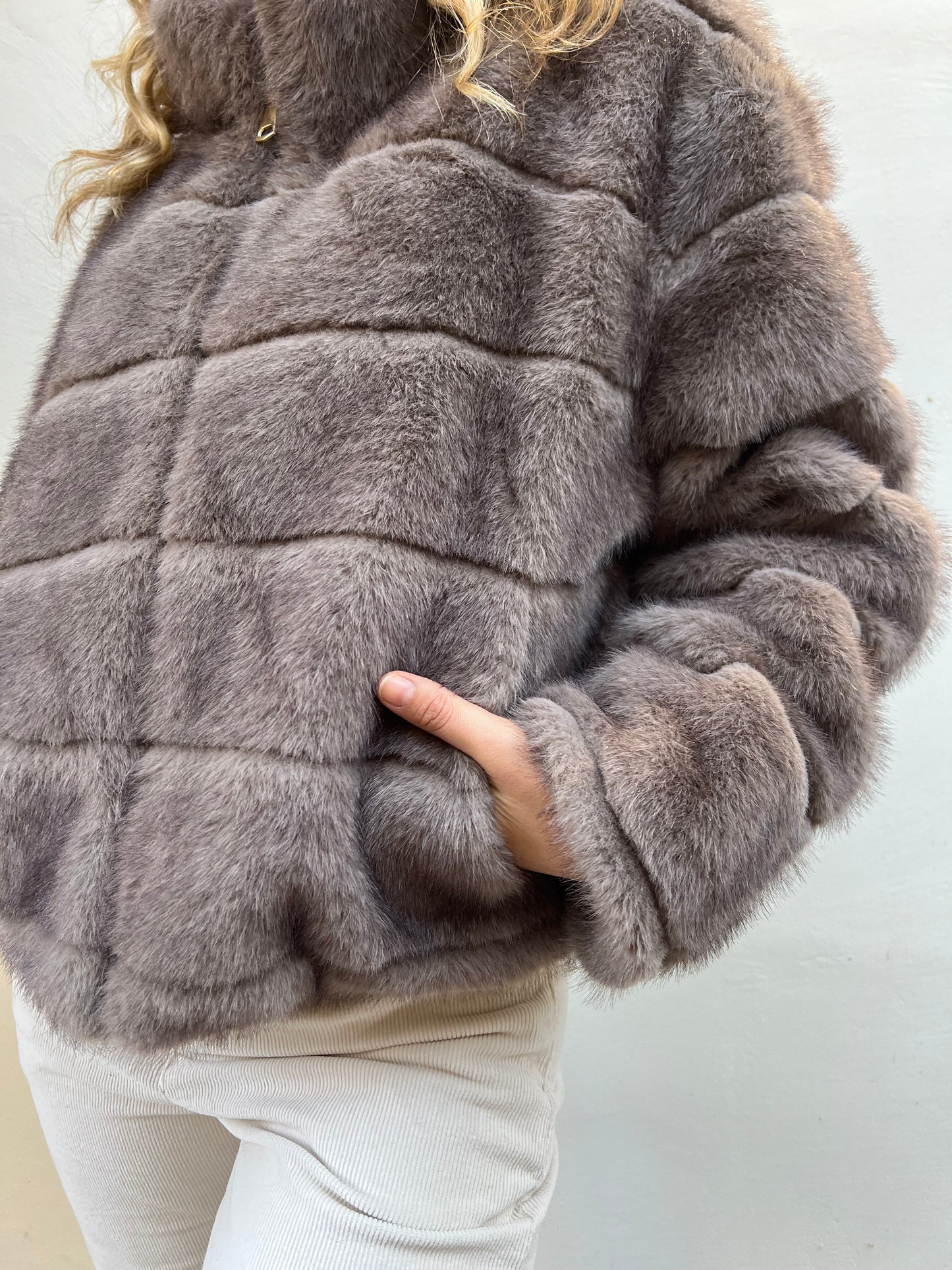 DEVA GIUBBINO ECO PELLICCIA