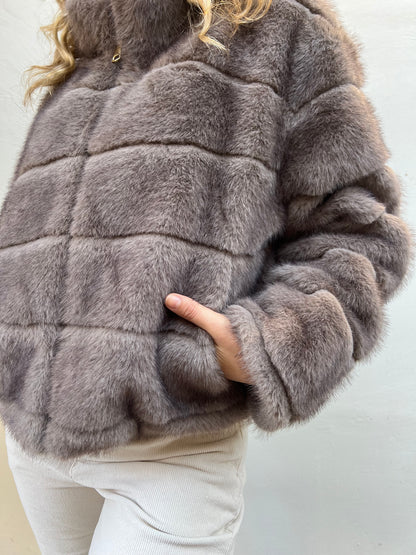 DEVA GIUBBINO ECO PELLICCIA