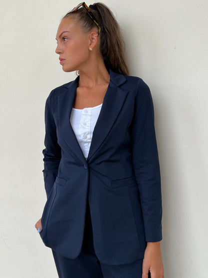 BLAZER OFFICE BLU TAGLIA S