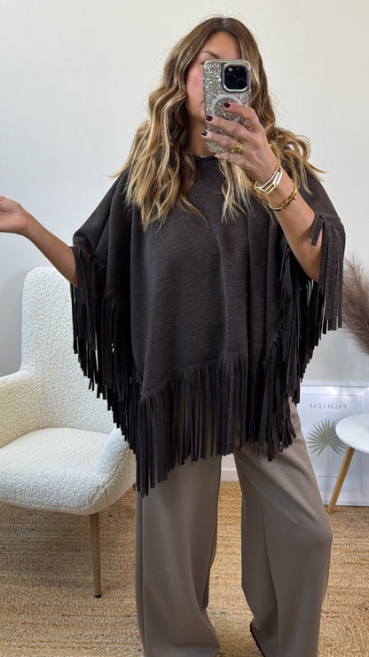 PONCHO FRANGE TESTA DI MORO