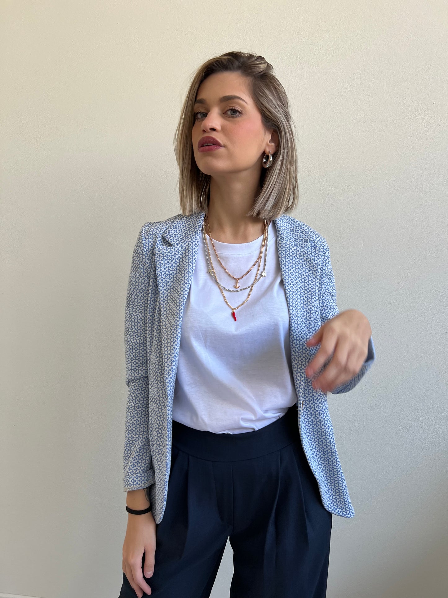 TAYLOR BLAZER JACQUARD TAGLIA S