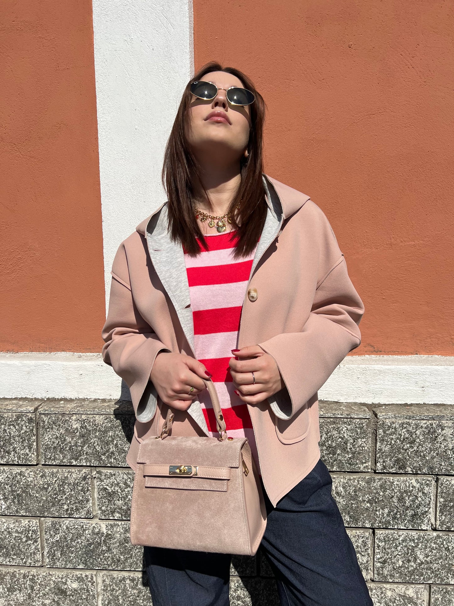 GIACCA NEOPRENE BLUSH