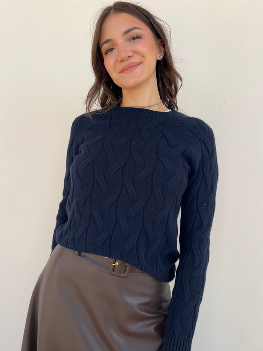 CAMBRIDGE PULLOVER BLU
