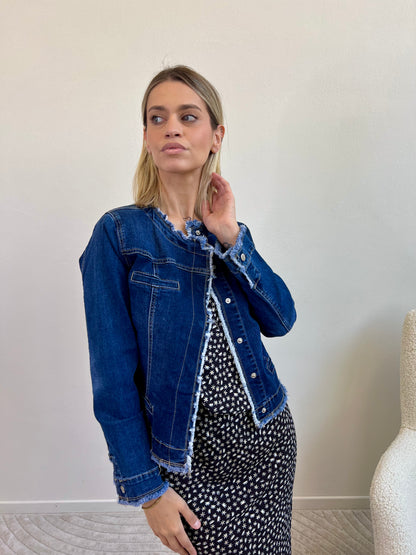 GIACCA DENIM STRETCH taglia S