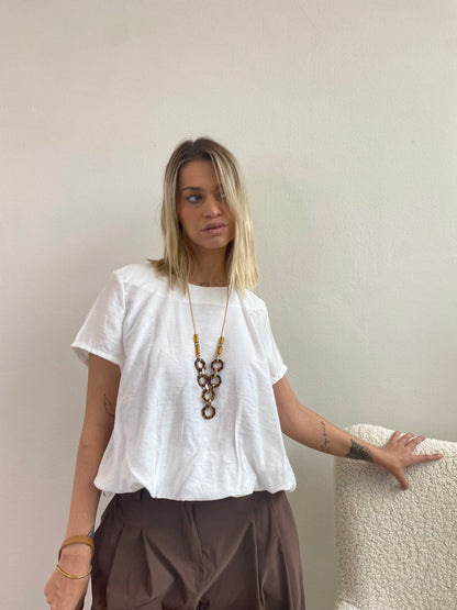 BLUSA PAPAYA variante latte