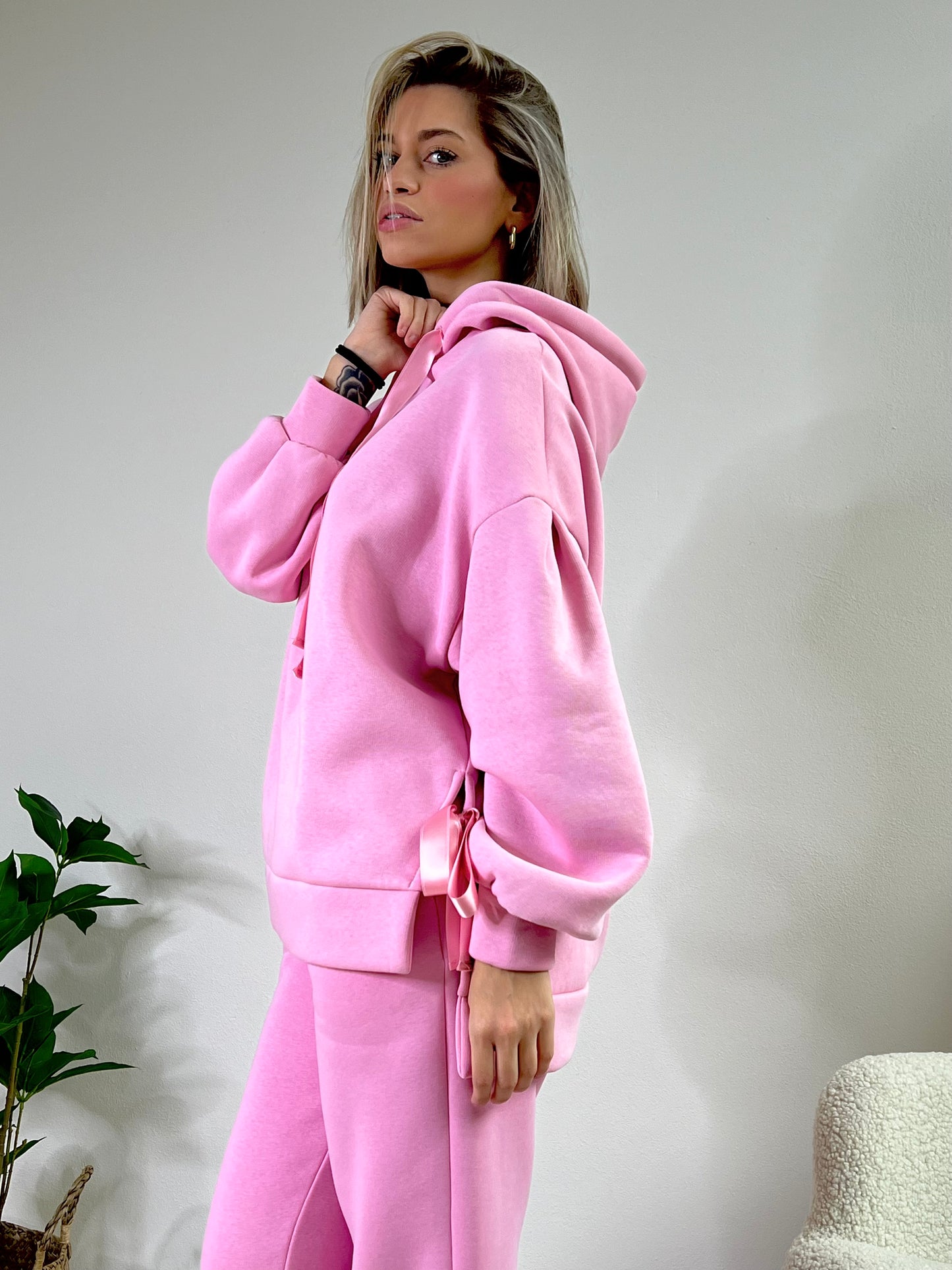 CARINE TUTA FELPATA BLUSH