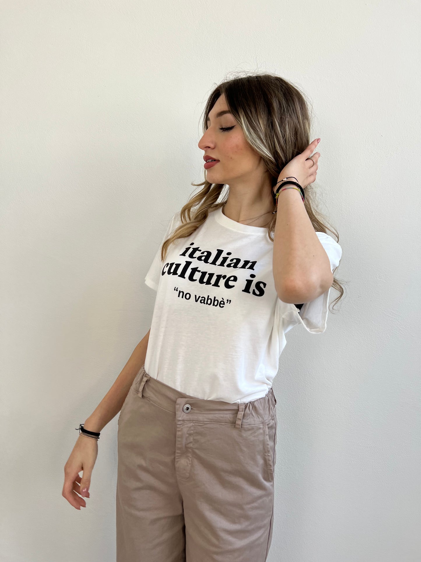 T.SHIRT “ITALIAN CULTURE IS….”