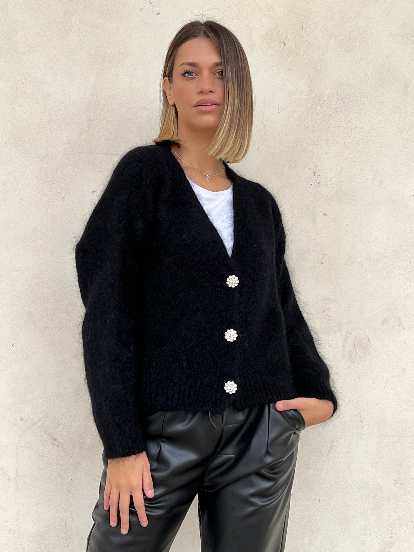 Cardigan CLIO nero