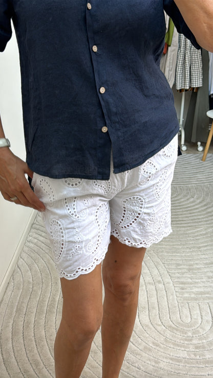 SHORT SANGALLO BIANCO