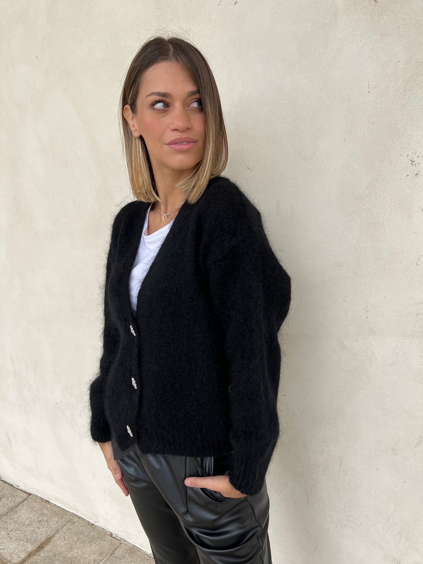 Cardigan CLIO nero