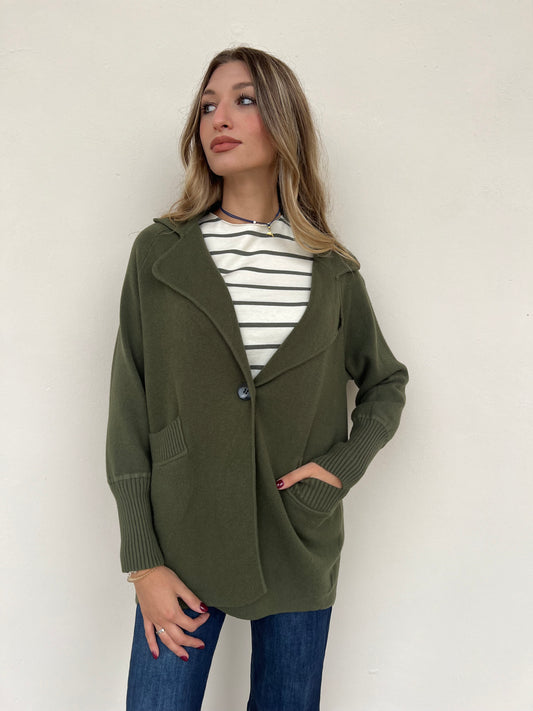 LIZ GIACCA IN MAGLIA. VAR.BOSCO