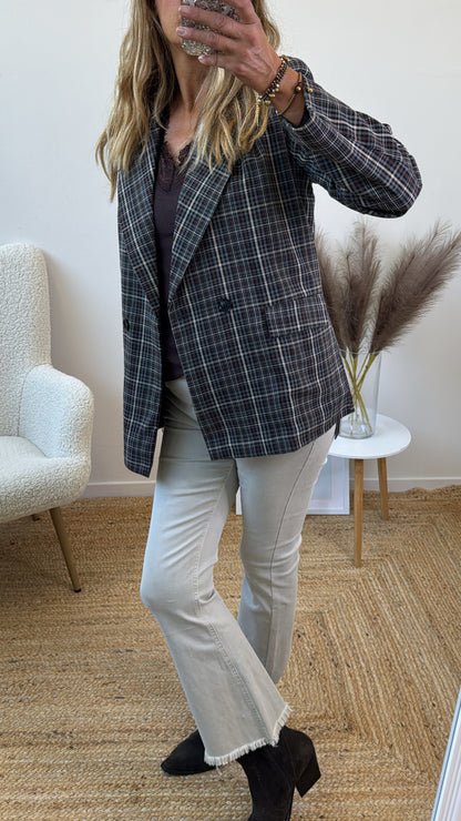 SUSY JEANS A TROMBETTA ECRÙ TAGLIA S