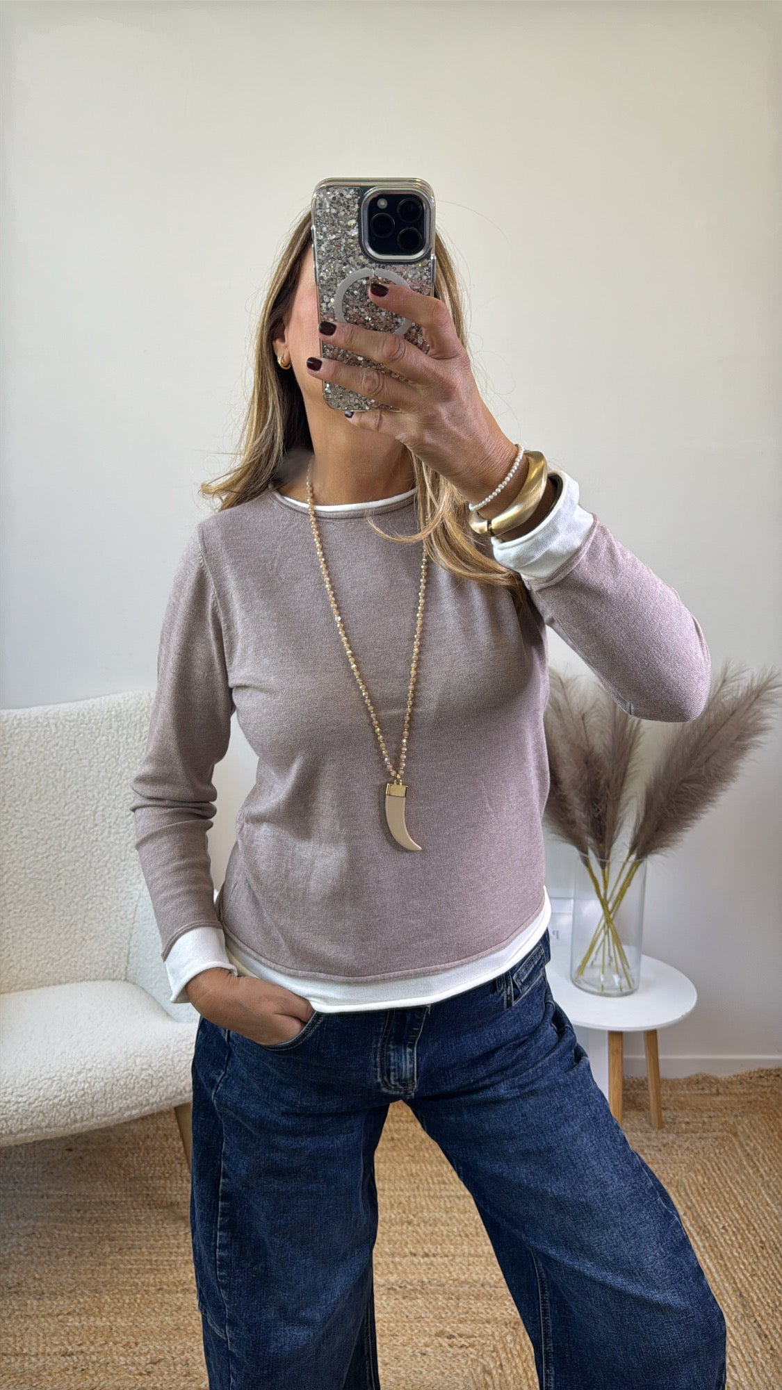 PULL GIROCOLLO TORTORA