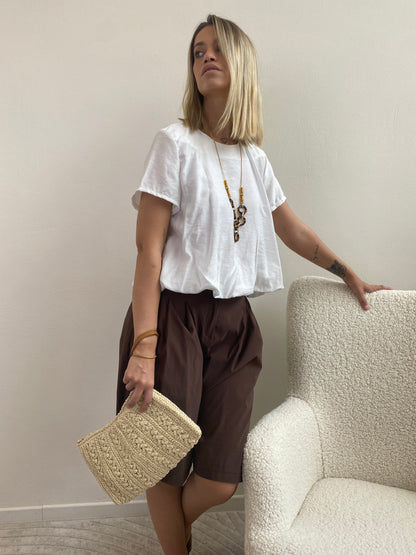 BLUSA PAPAYA variante latte