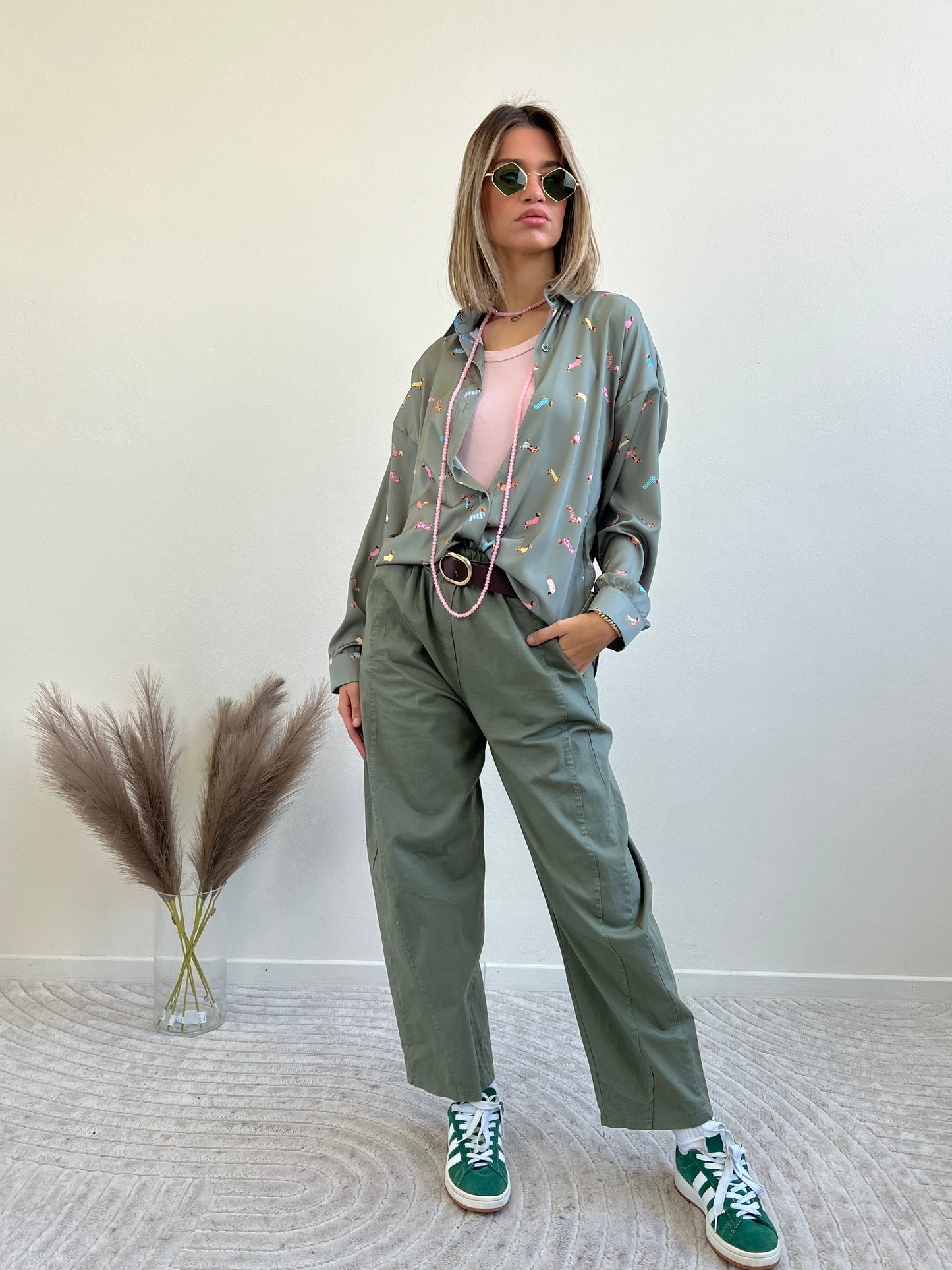 CAMICIA BASSOTTI MILITARE