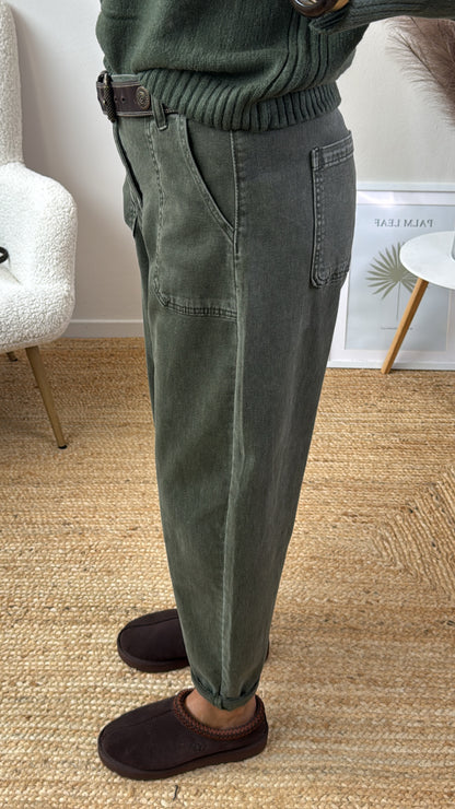 JEANS OVETTO VERDONE TG. L