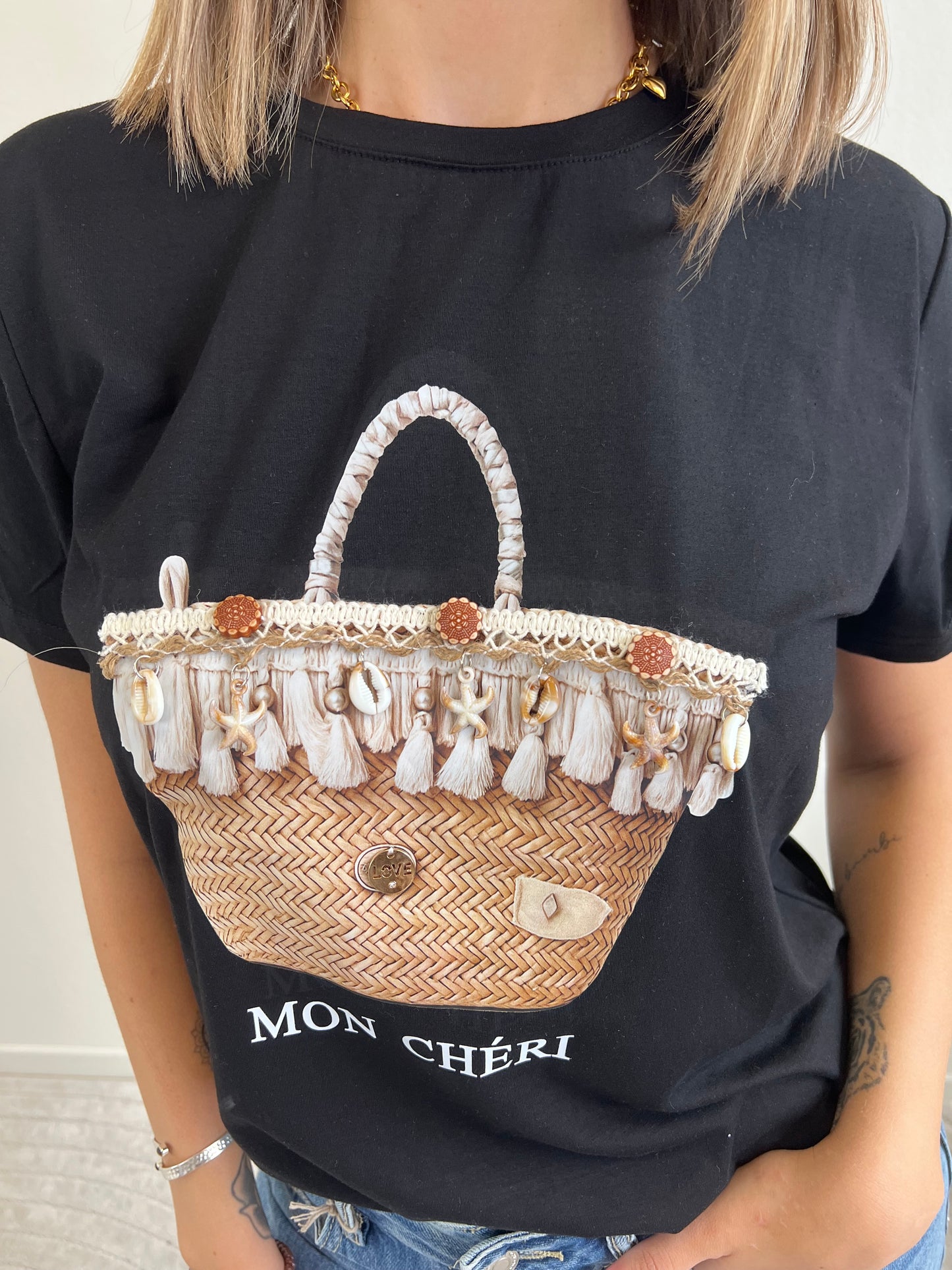 T.SHIRT STAMPA “BORSA”