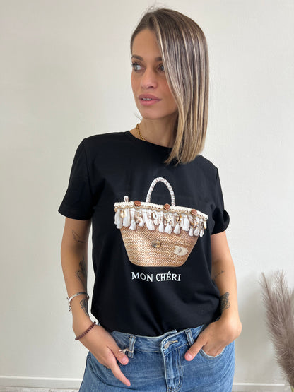 T.SHIRT STAMPA “BORSA”