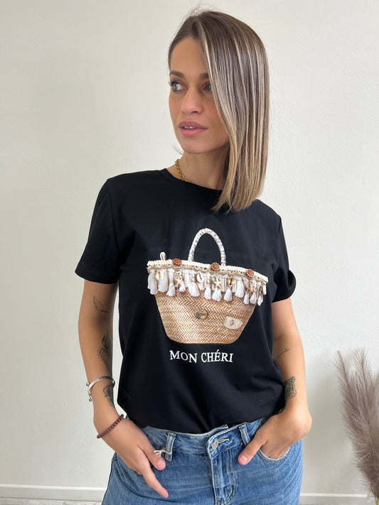 T.SHIRT STAMPA “BORSA”