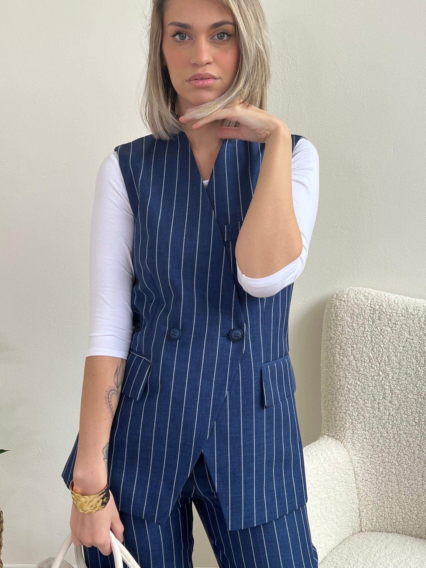 MARICA SET GILET & PANTALONI TG.S