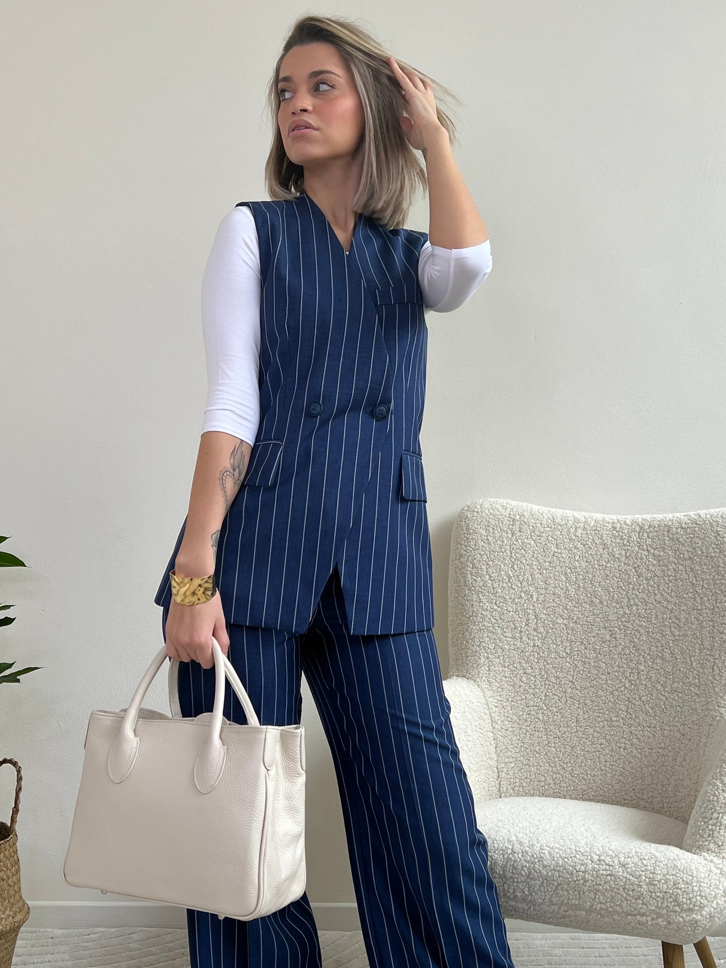MARICA SET GILET & PANTALONI TG.S