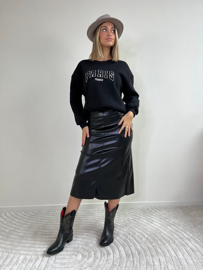 FELPA PARIS NERO