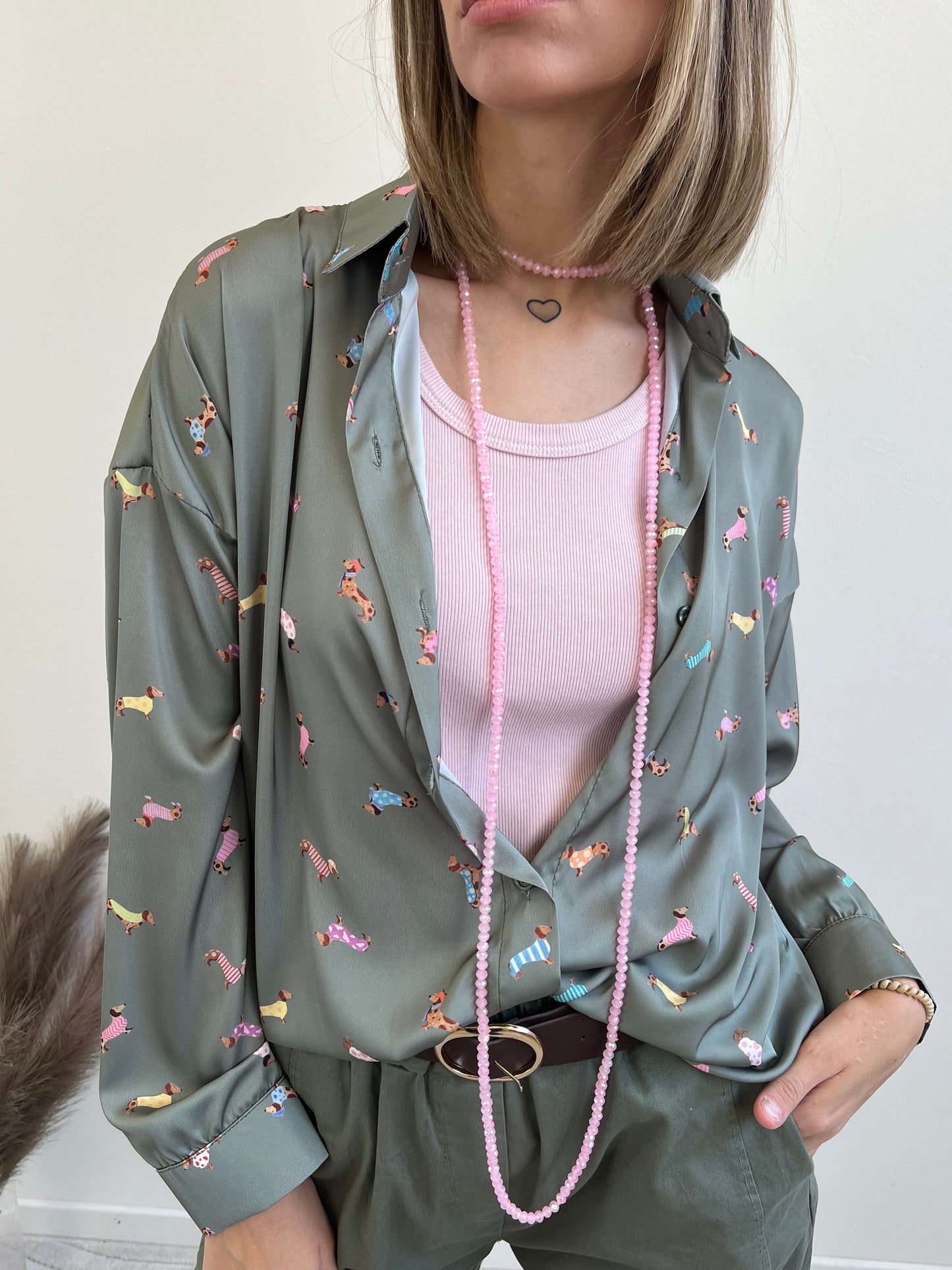 CAMICIA BASSOTTI MILITARE