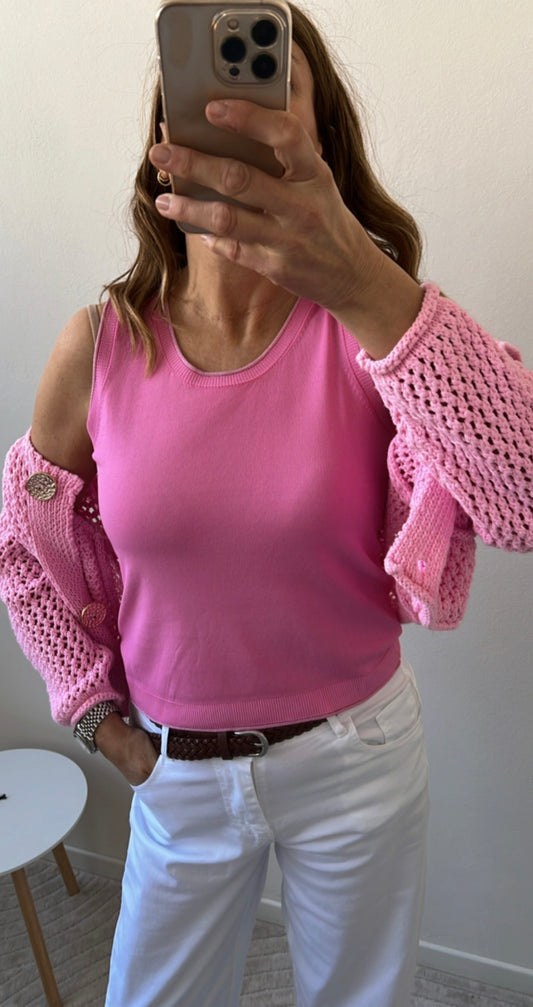 CANOTTA FILO PINK