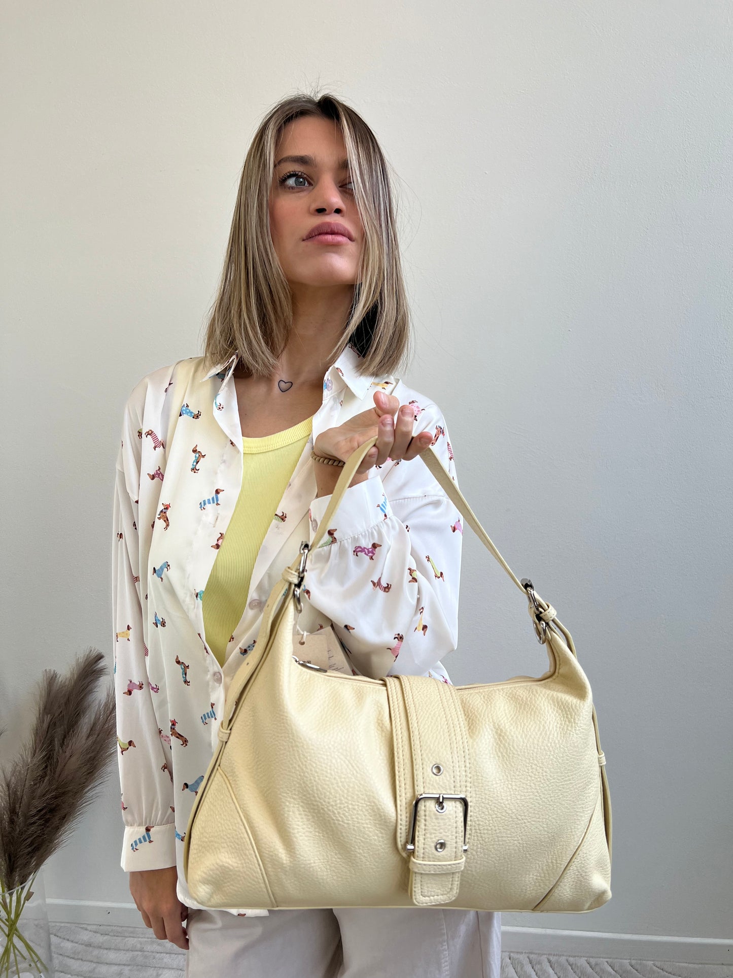 BORSA SOPHIA GIALLO