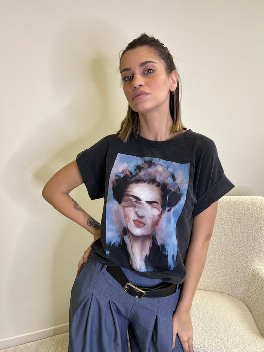 FRIDA T.shirt nera