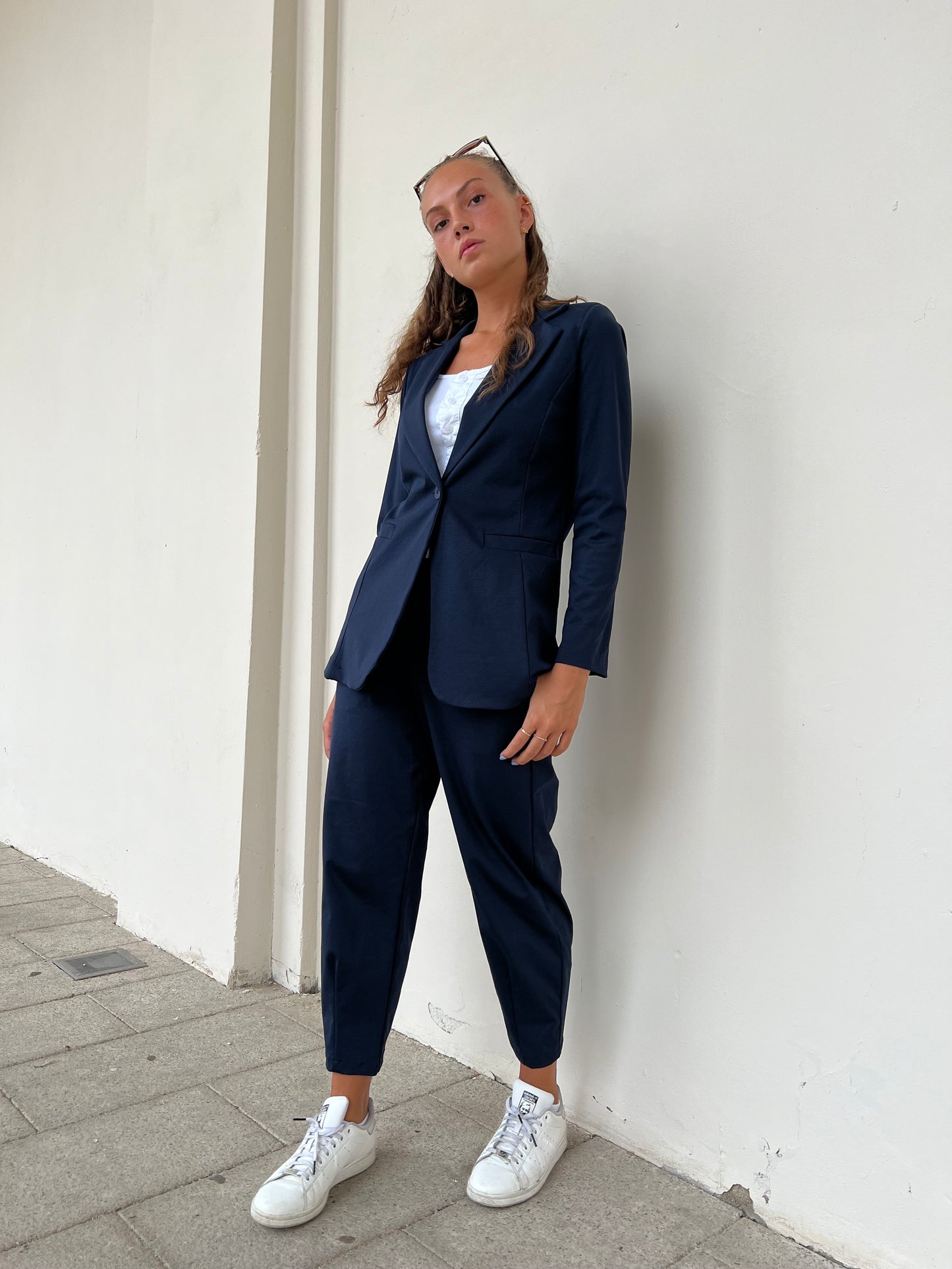 BLAZER OFFICE BLU TAGLIA S