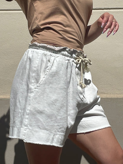 short in denim