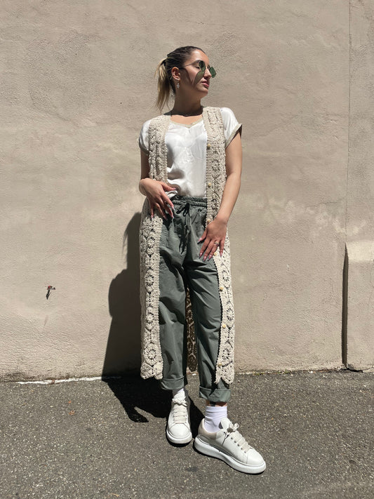 Gilet crochet JANIS