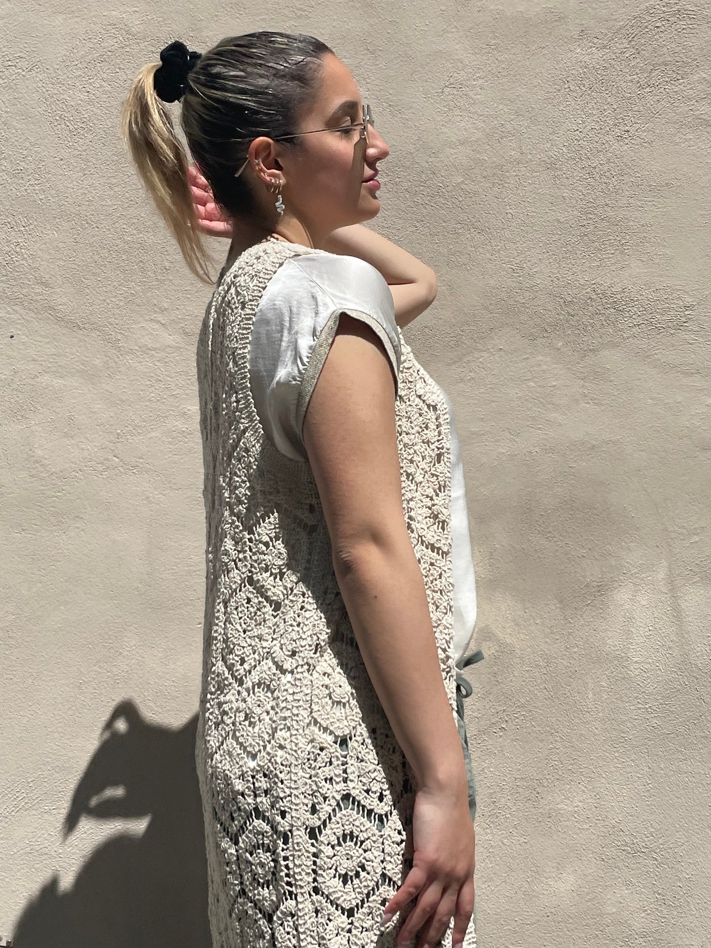 Gilet crochet JANIS
