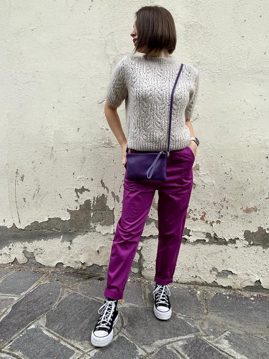 Pantalone mom fit
