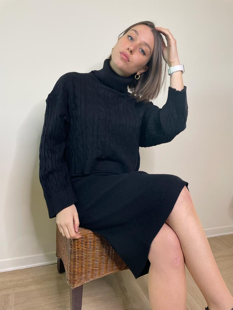 Coordinato in maglia