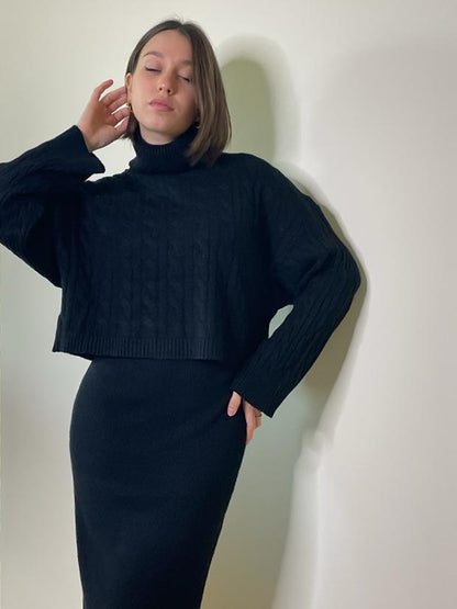 Coordinato in maglia